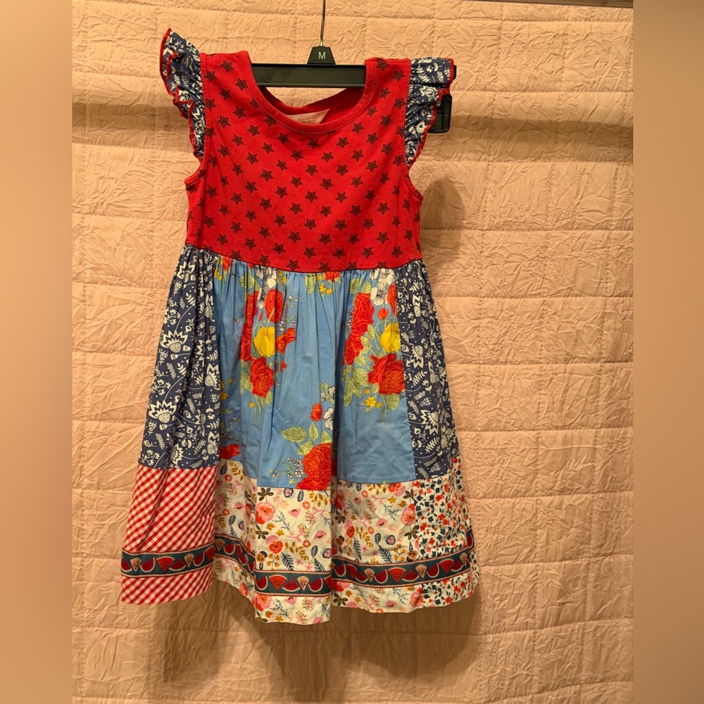 Matilda Jane In The Stars Dress Girls Wish You Were Here 4th July! Twins